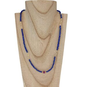 collar lapislázuli y rubí Minerales Bilbao Envíos