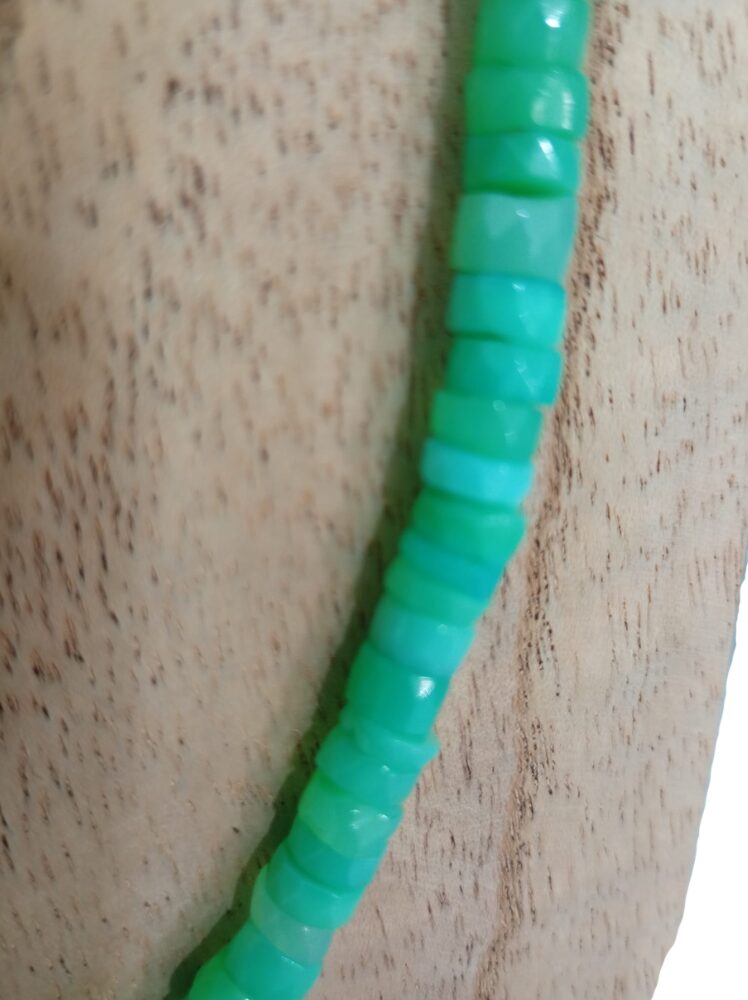 Collar de Crisoprasa extra y Gold Filled - Imagen 3