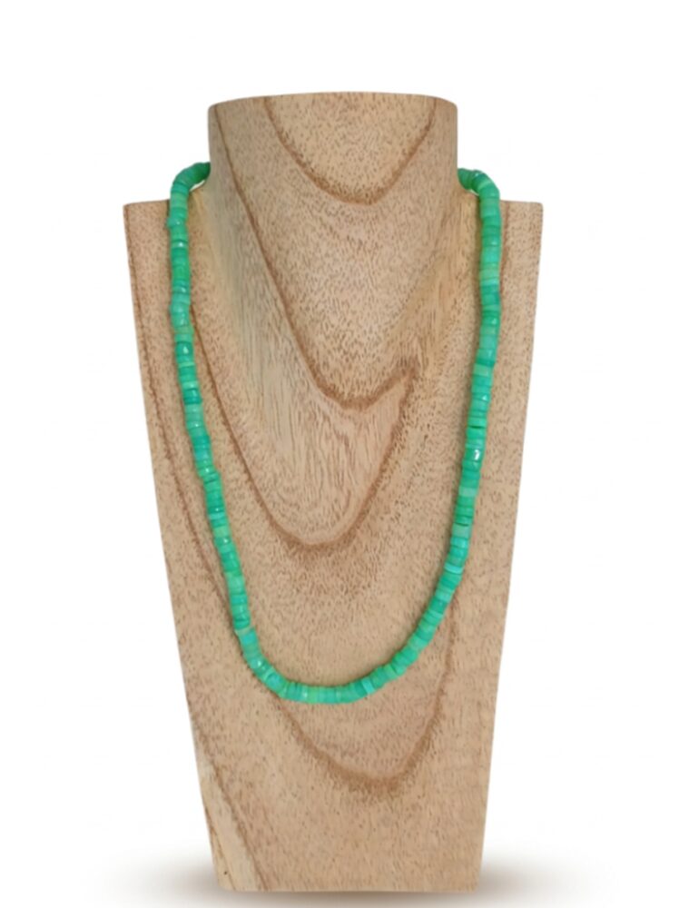 collar crisoprasa extra y gold filled Minerales Bilbao Envíos
