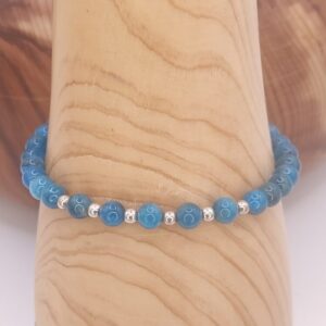 pulsera de apatito azul minerales bilbao centro cenith