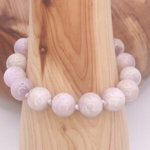 pulsera de kunzita o espodumena minerales bilbao centro cenith