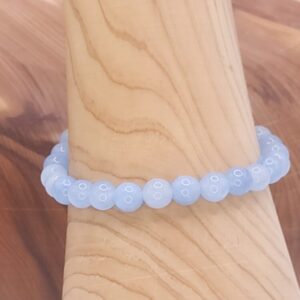 pulsera ágata azul minerales bilbao centro cenith