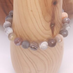 Pulsera de Agata Botsuana Minerales Bilbao Centro Cenith