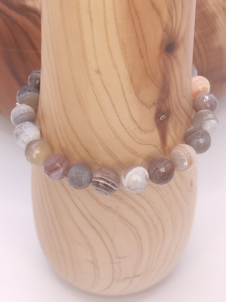 Pulsera de Agata Botsuana Minerales Bilbao Centro Cenith