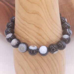 pulsera ágata ojo de shiva minerales bilbao centro cenith