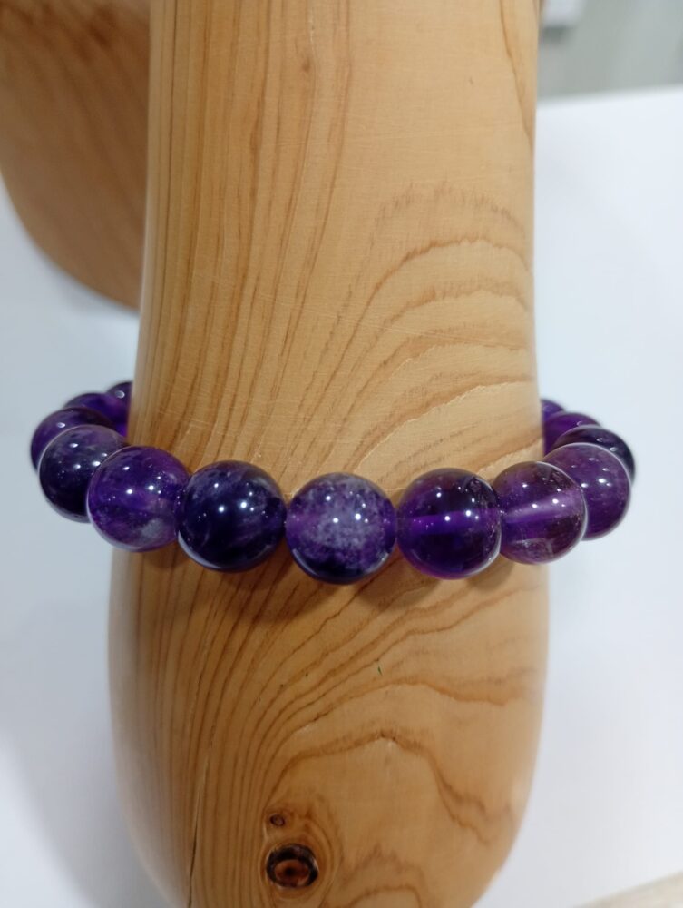 Pulsera de Amatista Minerales Bilbao Envíos