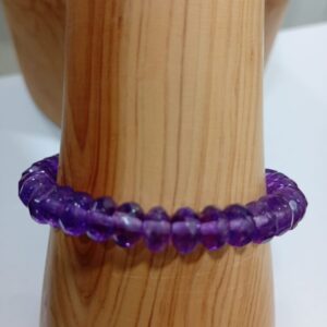 Pulsera de Amatista Minerales Bilbao Envíos