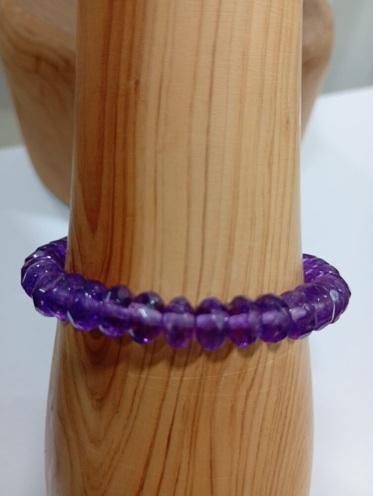 Pulsera de Amatista Minerales Bilbao Envíos