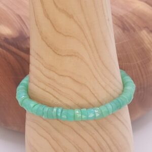 Pulsera de Crisoprasa calidad extra Minerales Bilbao Centro Cenith