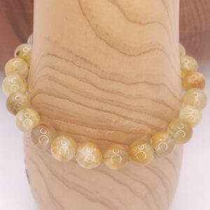 pulsera cuarzo rutilado minerales bilbao centro cenith