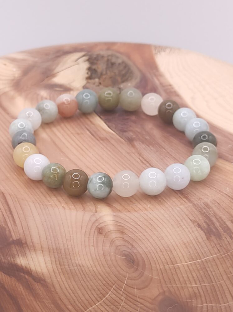 Pulsera de Jade, Jadeita Burma natural - Imagen 2