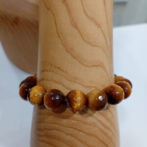 Pulsera Cuarzo Ojo de Tigre facetado Minerales Bilbao Envíos