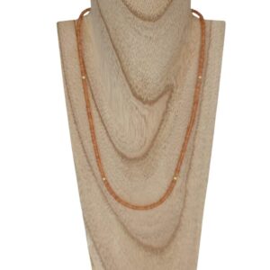 Collar de Zafiro Padparadscha Minerales Bilbao Envíos