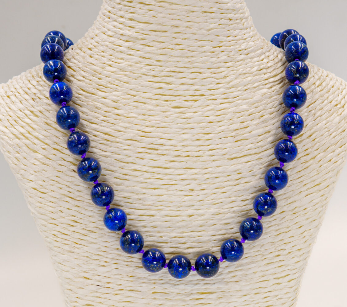 Collar de Lapislázuli natural