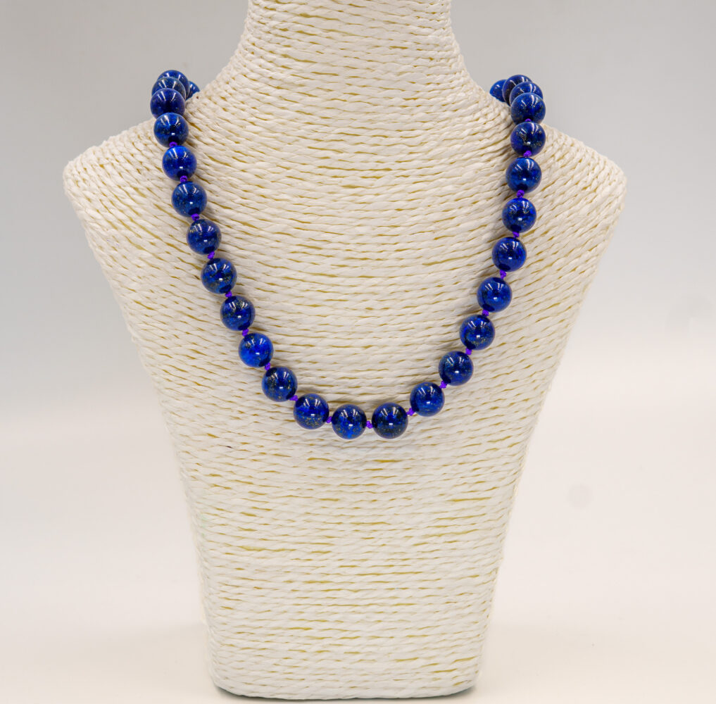 Collar de Lapislázuli natural - Imagen 4