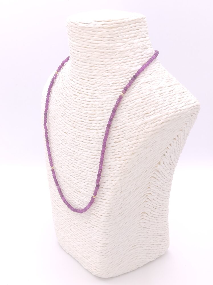 Collar de Rubí natural
