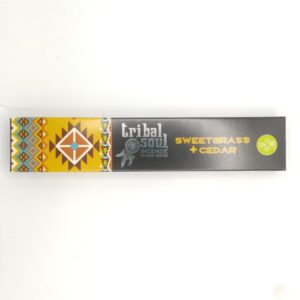 incienso hierba dulce y cedro 15 sticks sweetgrass y cedar centro cenith minerales bilbao envios
