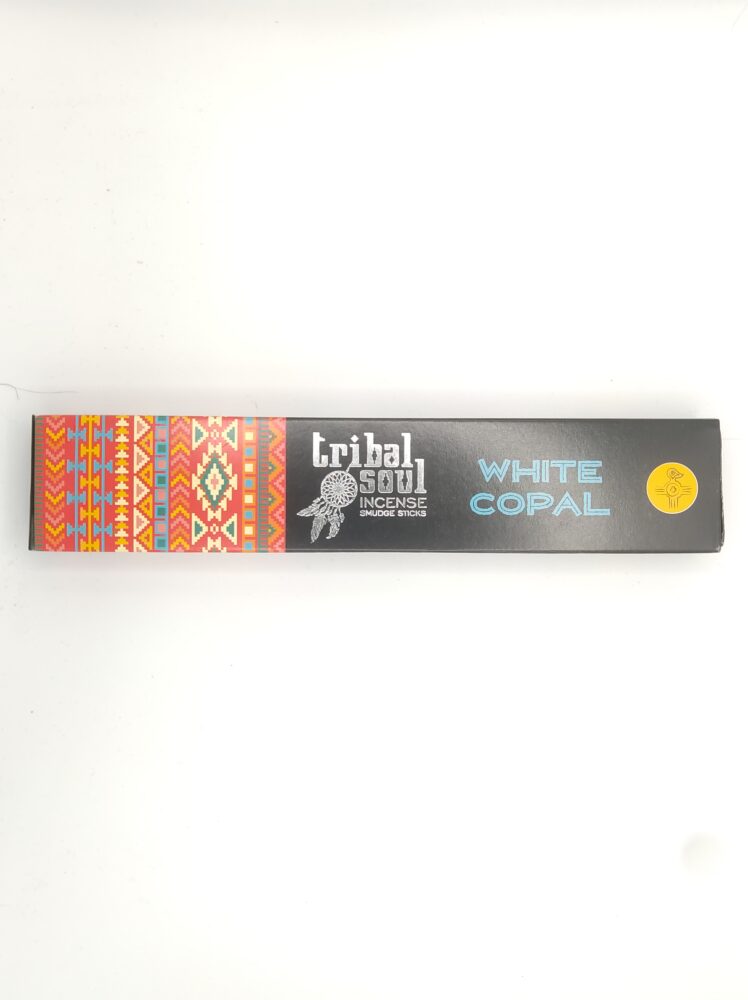 incienso copal blanco 15 sticks tribal soul centro cenith minerales bilbao