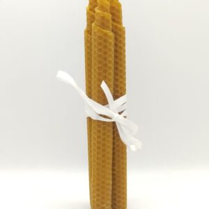 vela de cera de abeja natural pack de 3 centro cenith minerales bilbao envíos