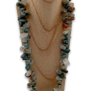 Collar de Jaspes y Ágatas rodados Minerales Bilbao Envíos